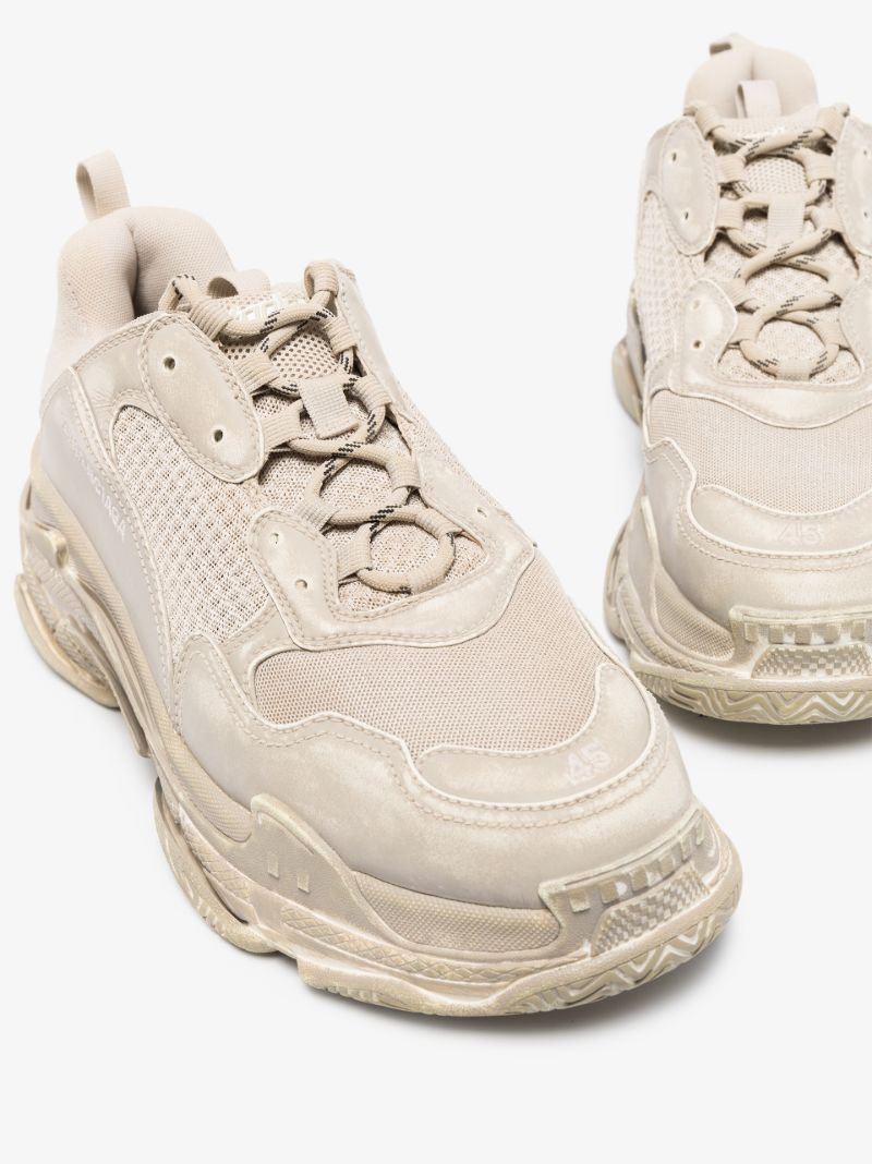 Neutral Triple S Sneakers