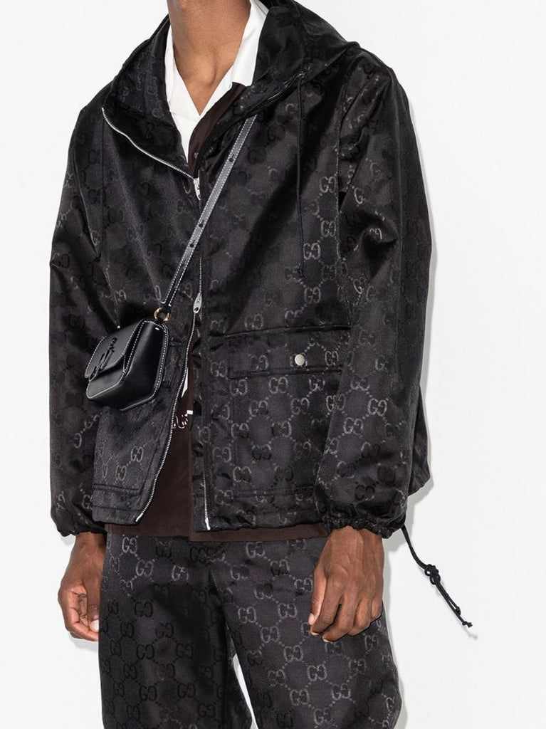 Gg Hooded Sports Jacket