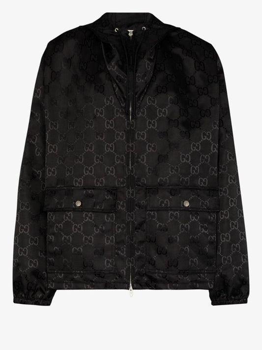 Gg Hooded Sports Jacket