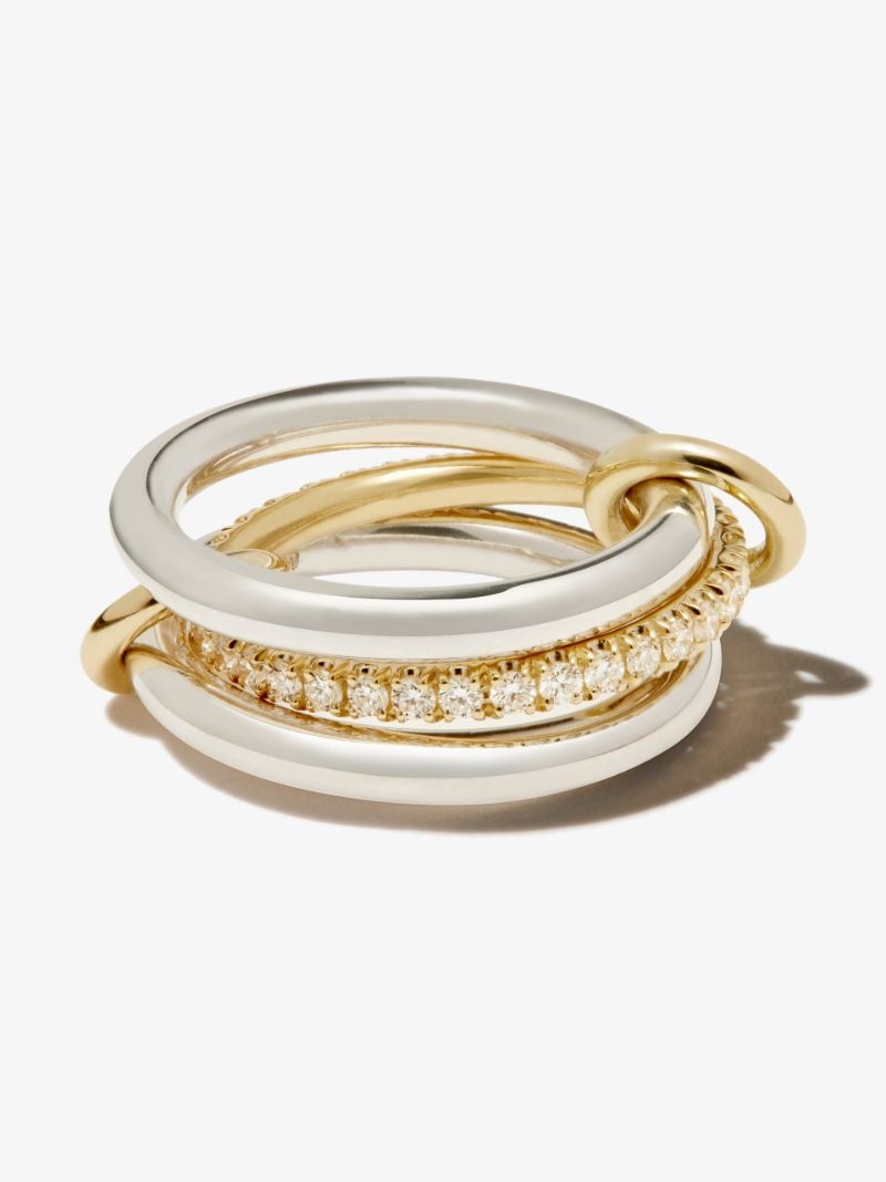 Sterling Silver Libra Petite Diamond Ring