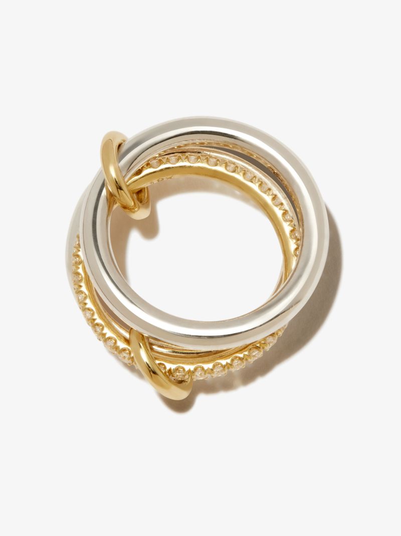 Sterling Silver Libra Petite Diamond Ring