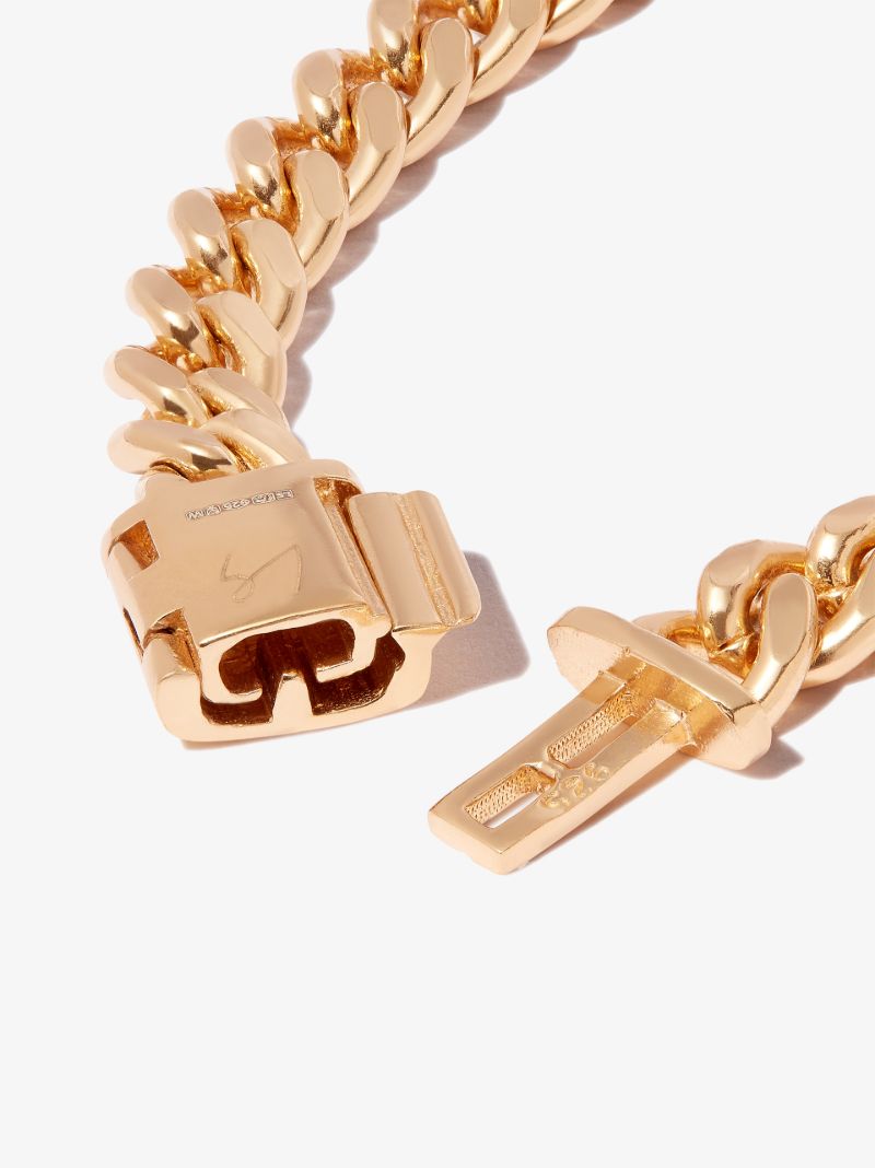 Gold Vermeil Small Cuban Chain Bracelet