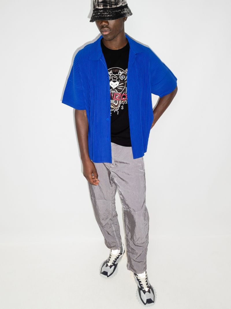Tiger Print Cotton T-shirt