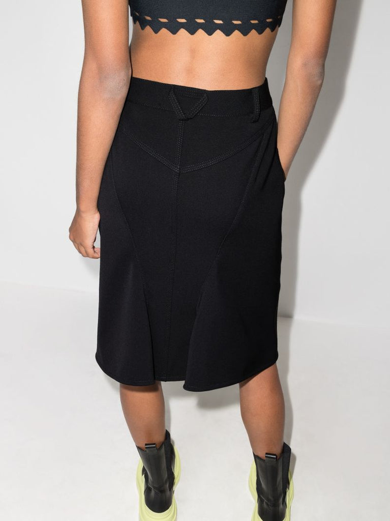 Pop Up High Waist Skirt
