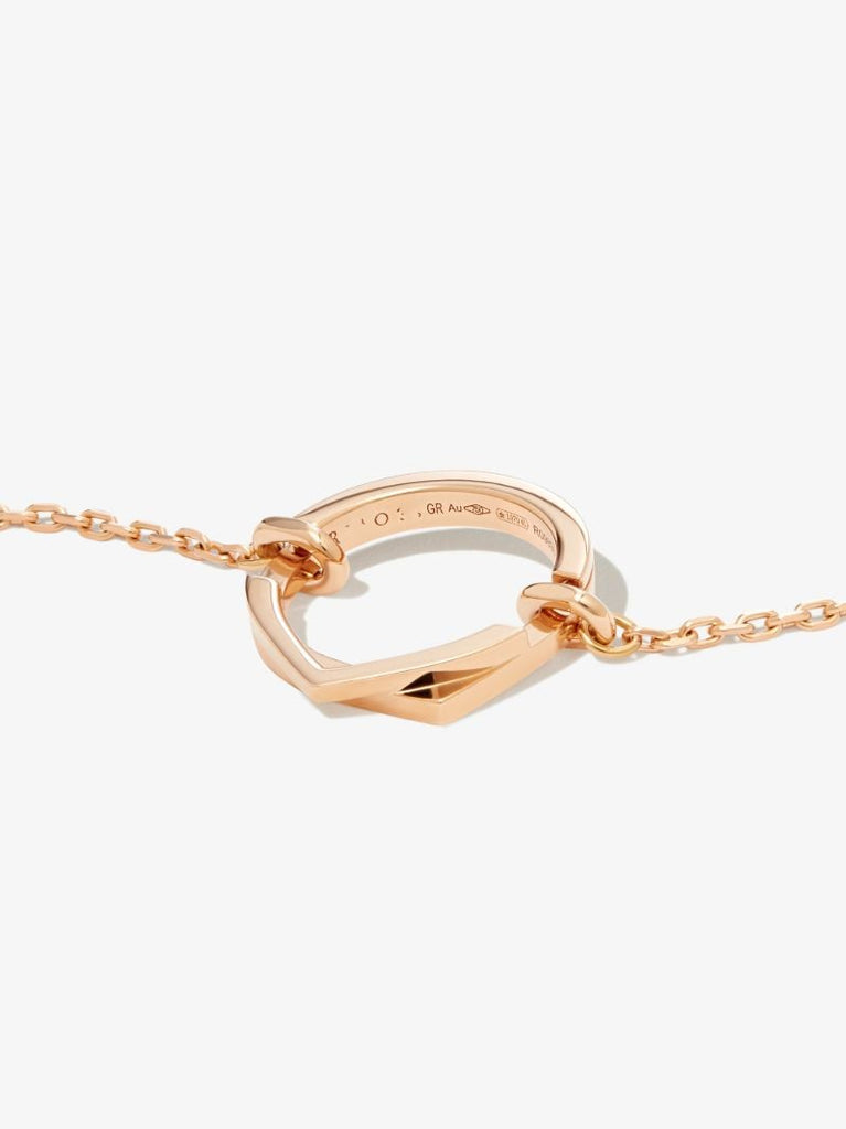 18k Rose Gold Antifer Chain Bracelet