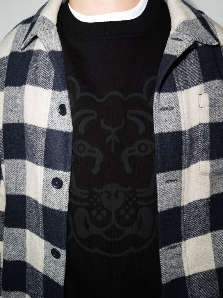 Tiger Logo Cotton Sweatshirt