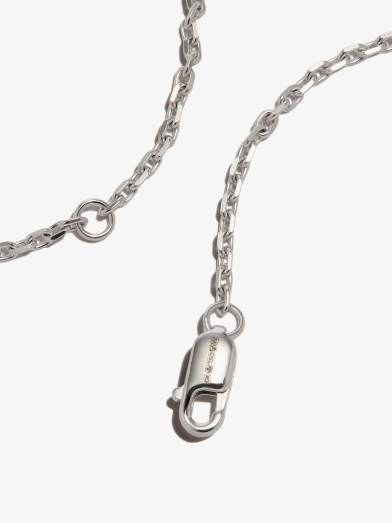 18k White Gold Antifer Diamond Necklace
