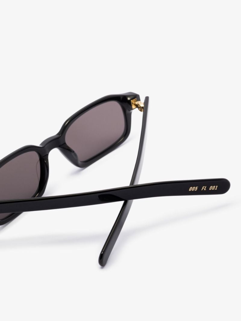Black Hanky Rectangle Sunglasses