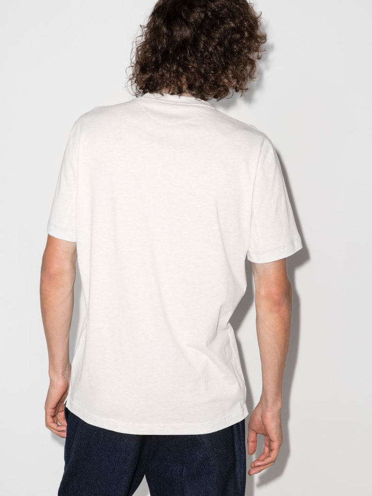 Embroidered Logo Cotton T-shirt