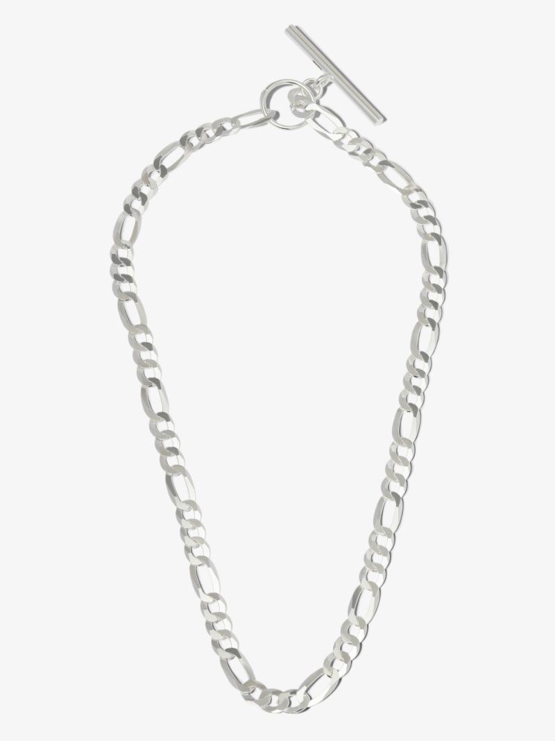 Sterling Silver Figaro Chain Necklace