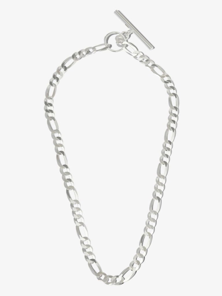 Sterling Silver Figaro Chain Necklace