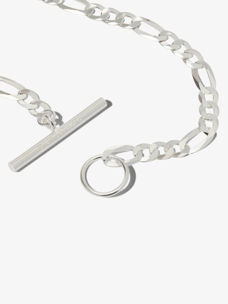 Sterling Silver Figaro Chain Necklace