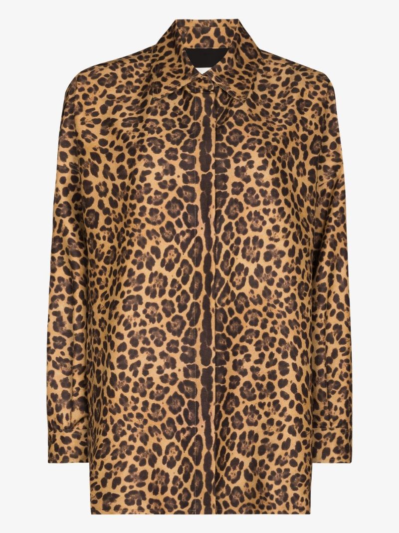 Leopard Print Peacoat