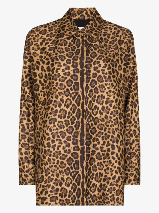 Leopard Print Peacoat
