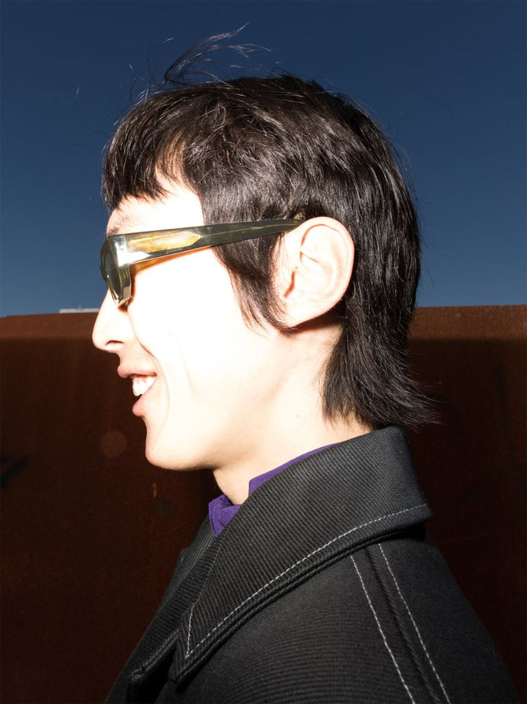 Green Bricktop Sunglasses