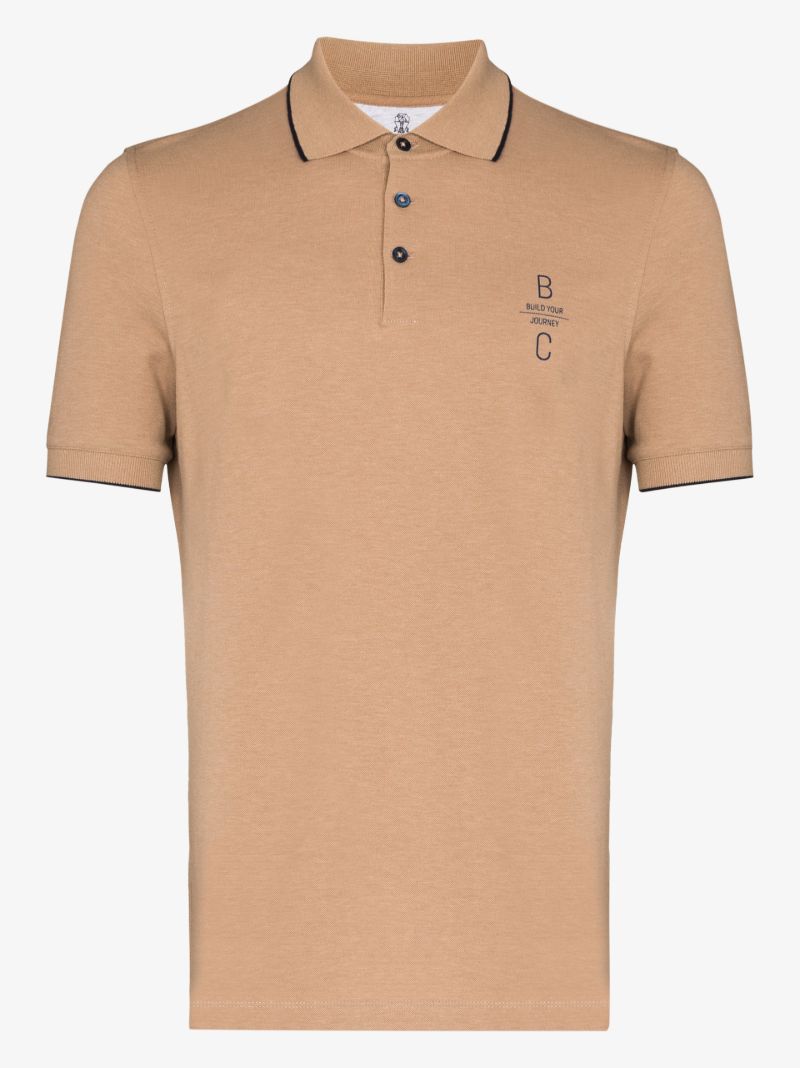 Embroidered Logo Polo Shirt