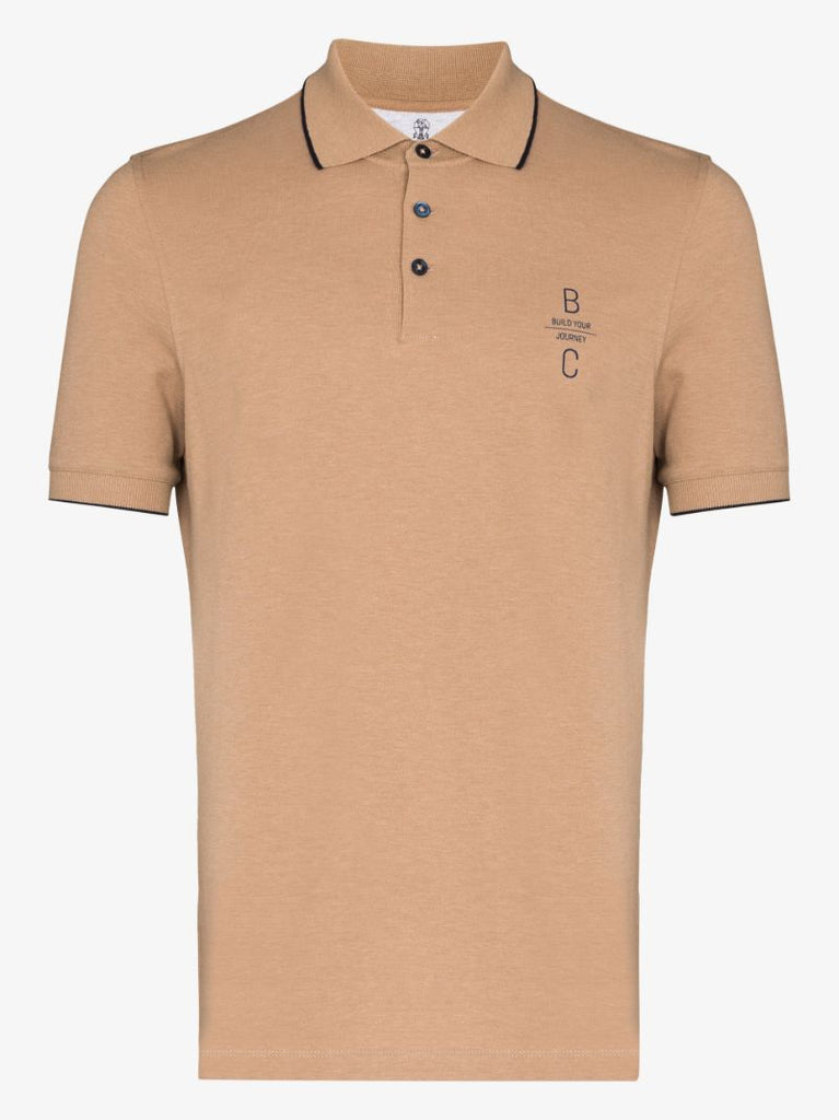 Embroidered Logo Polo Shirt
