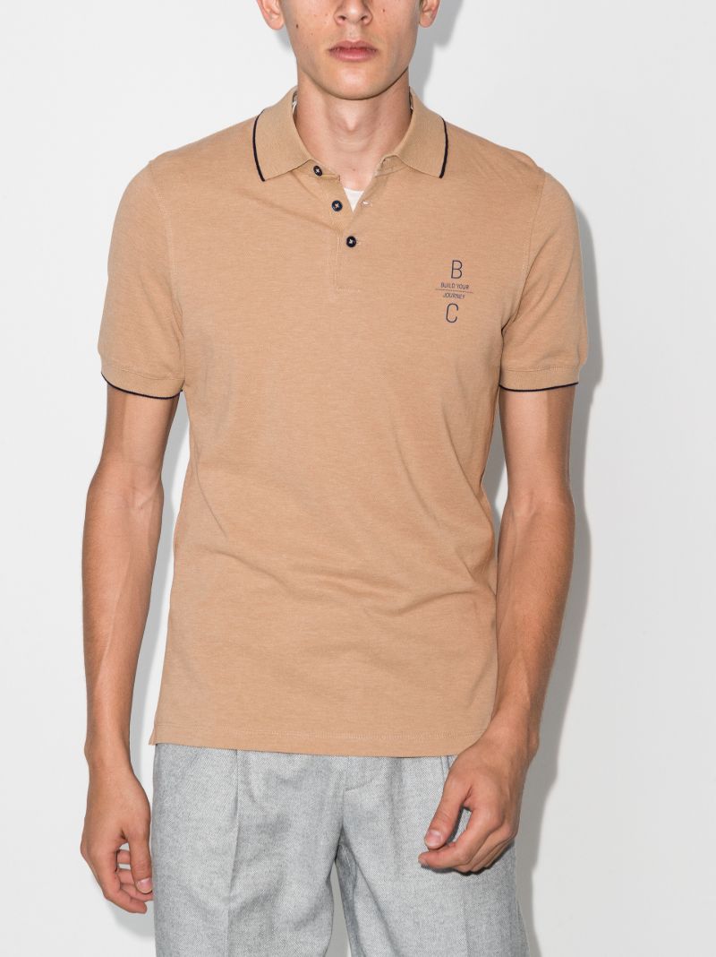 Embroidered Logo Polo Shirt