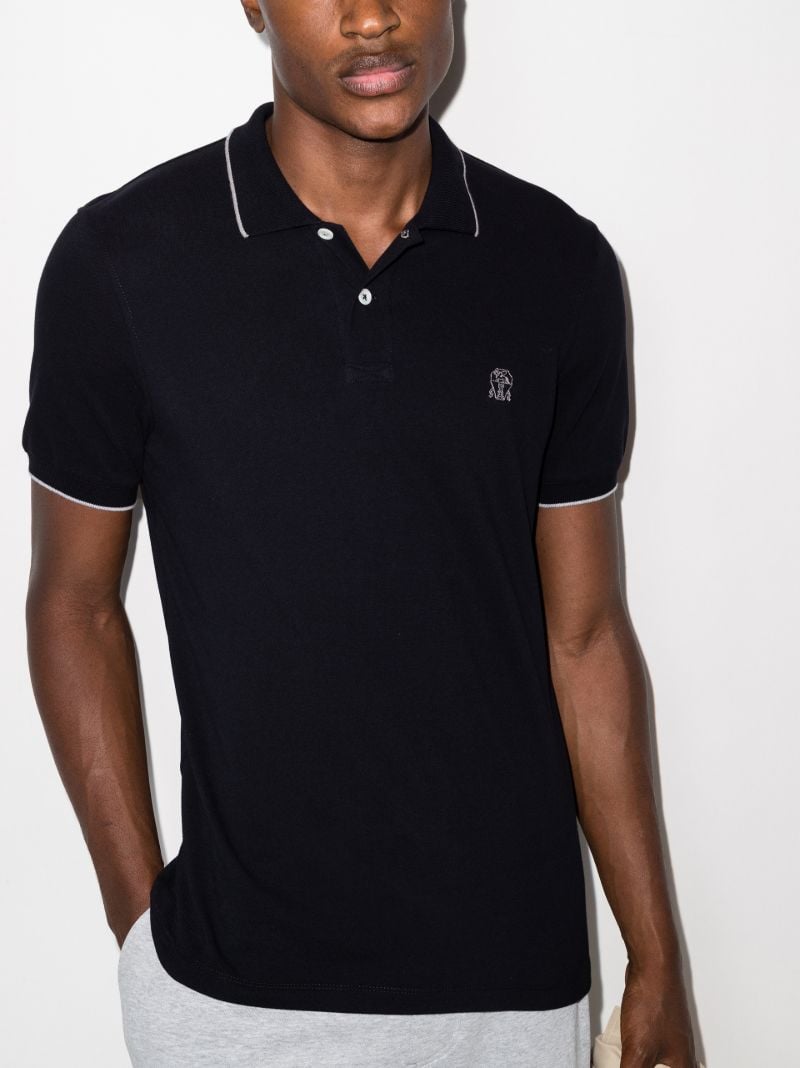 Embroidered Logo Polo Shirt