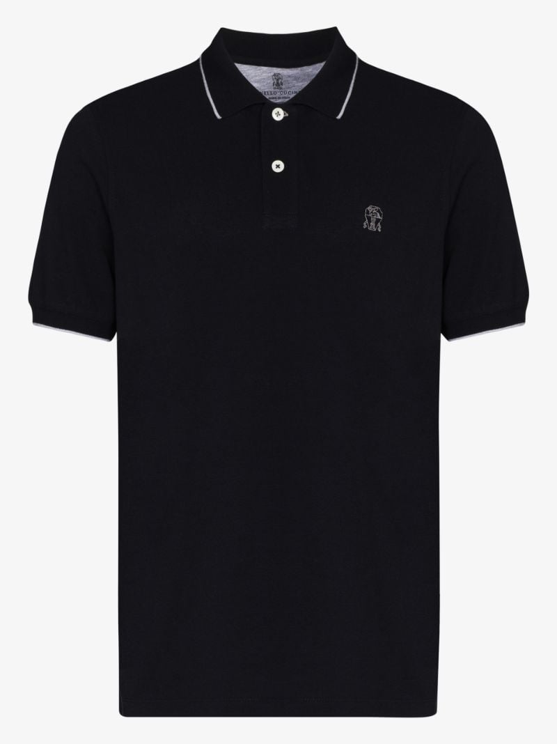 Embroidered Logo Polo Shirt