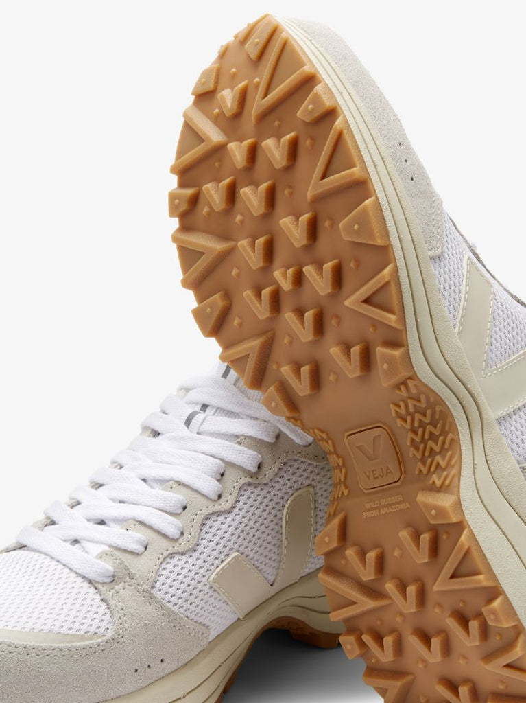White Venturi Leather Sneakers