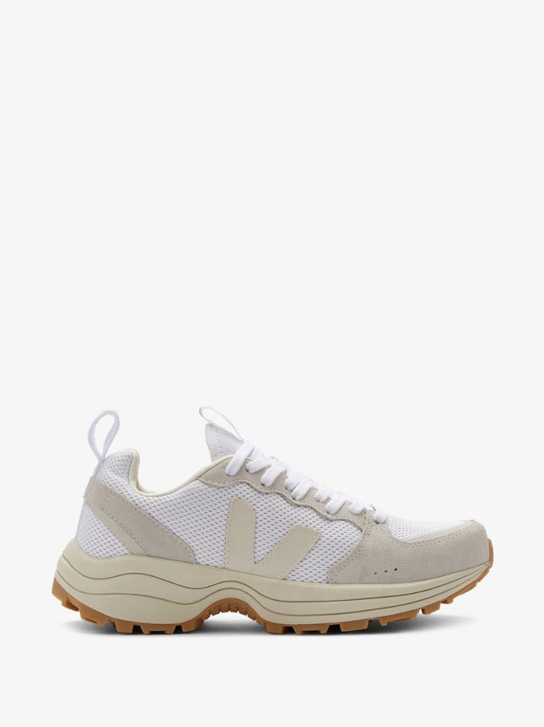White Venturi Leather Sneakers