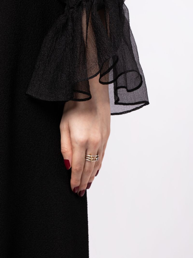 Sterling Silver Acacia Ring