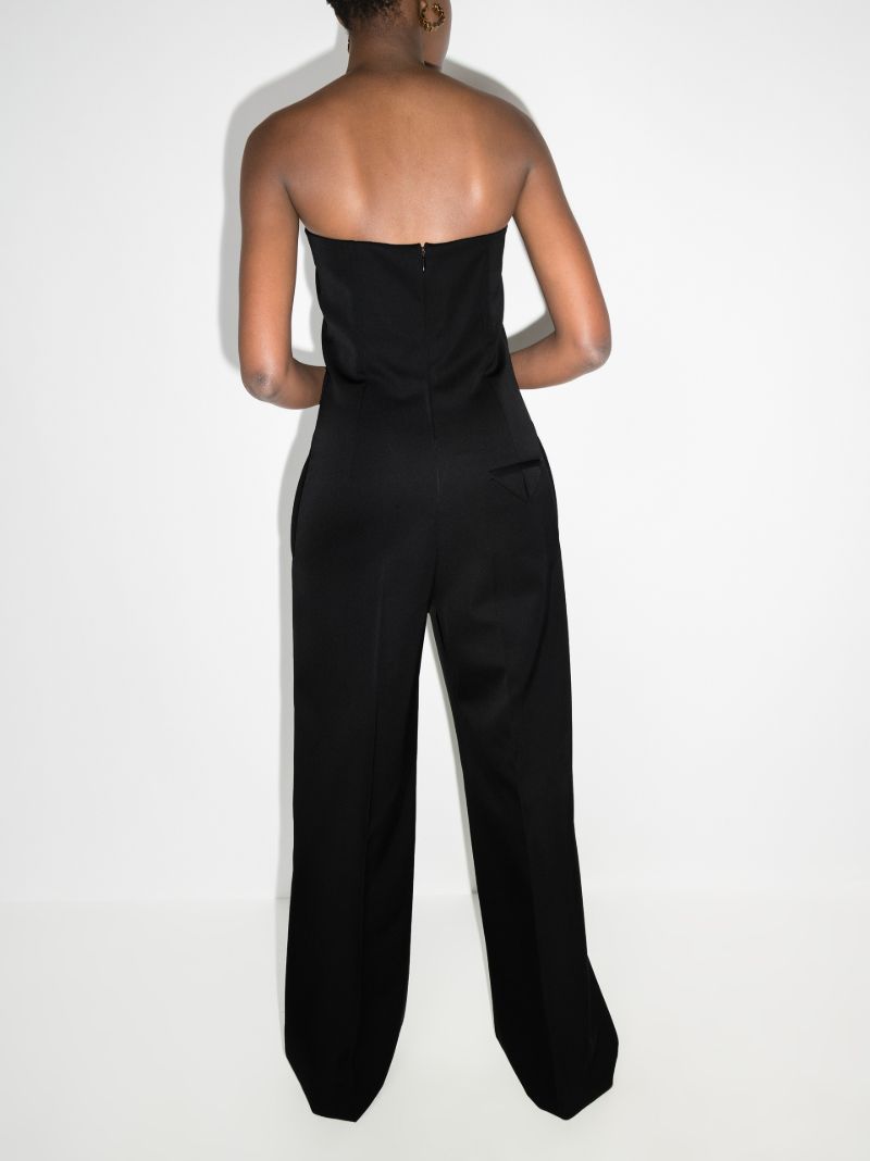 Strapless Wool Jumpsuit