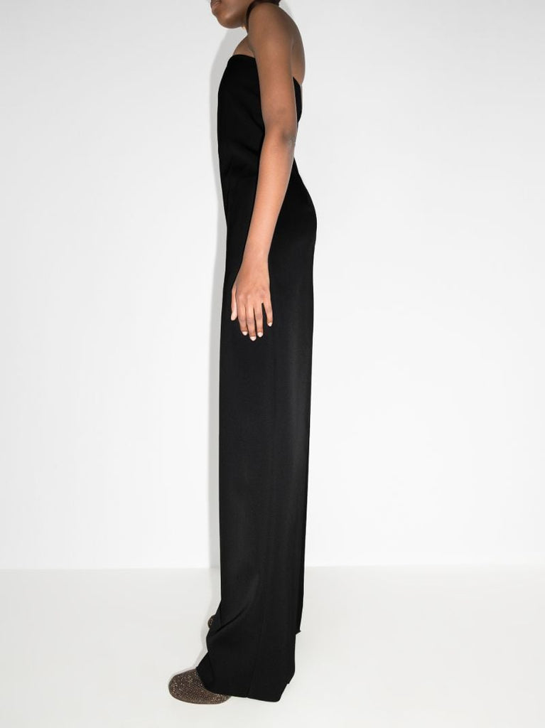 Strapless Wool Jumpsuit