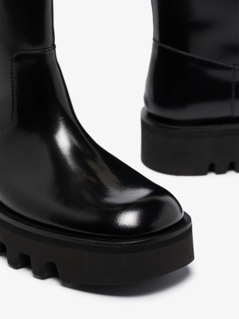 Black Fisherman 40 Wellington Boots