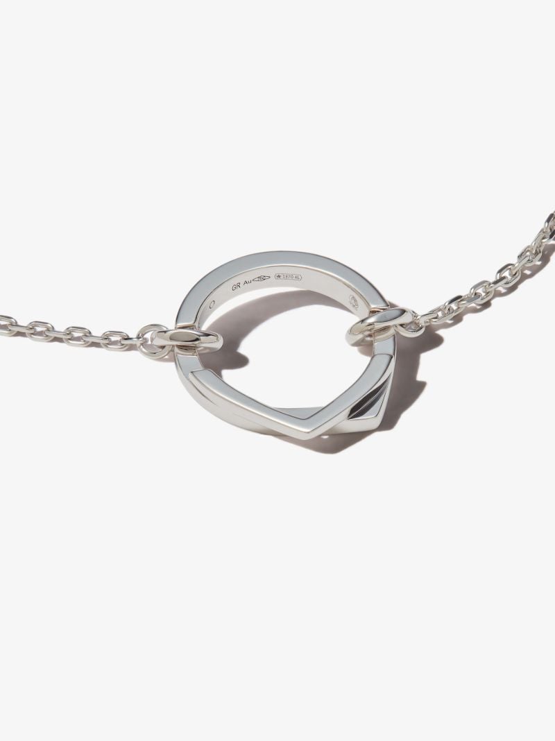 18k White Gold Antifer Diamond Bracelet