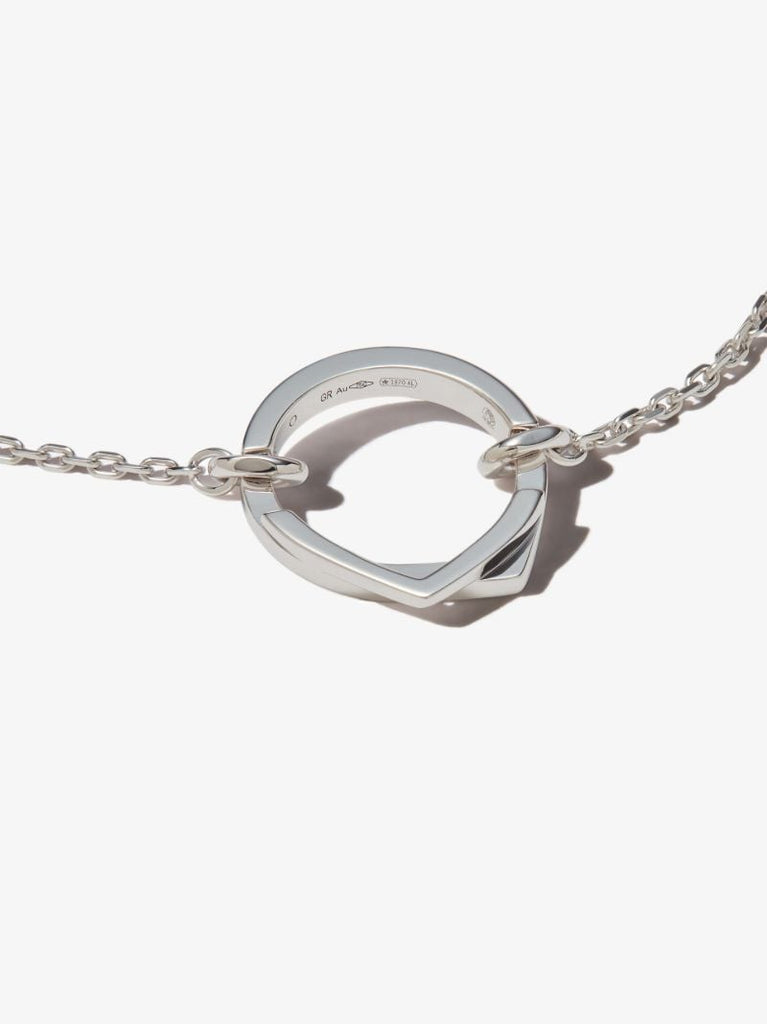18k White Gold Antifer Diamond Bracelet