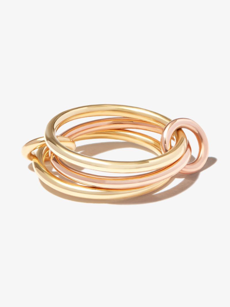 18k Yellow Gold Solarium Ring