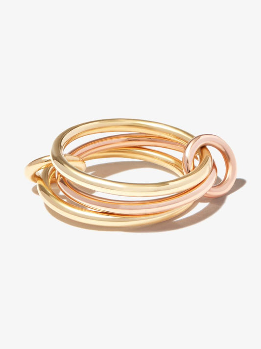 18k Yellow Gold Solarium Ring