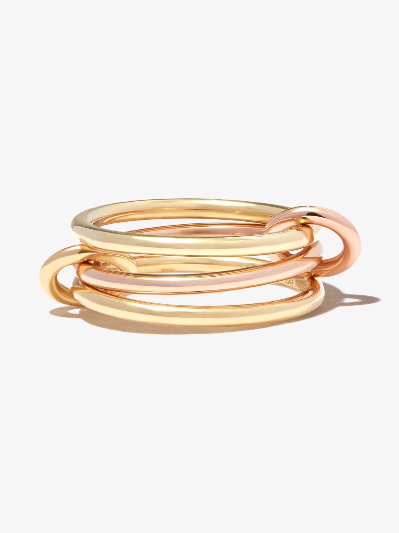 18k Yellow Gold Solarium Ring
