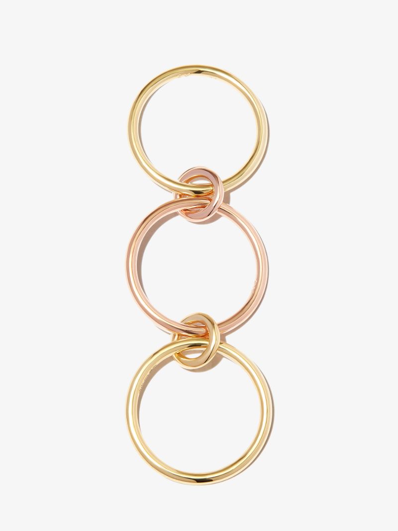 18k Yellow Gold Solarium Ring