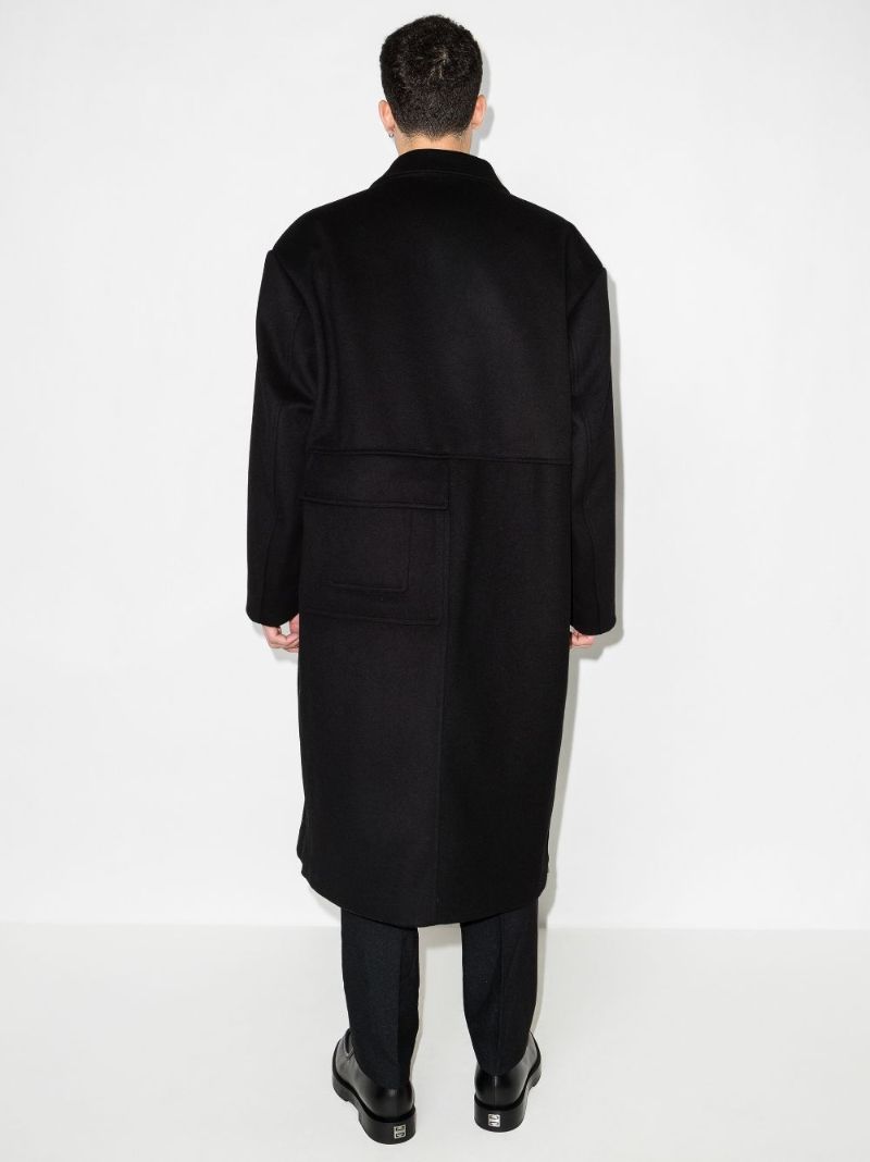 Single-breasted Oversized Coat