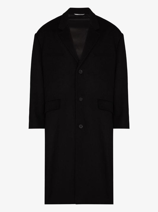 Single-breasted Oversized Coat