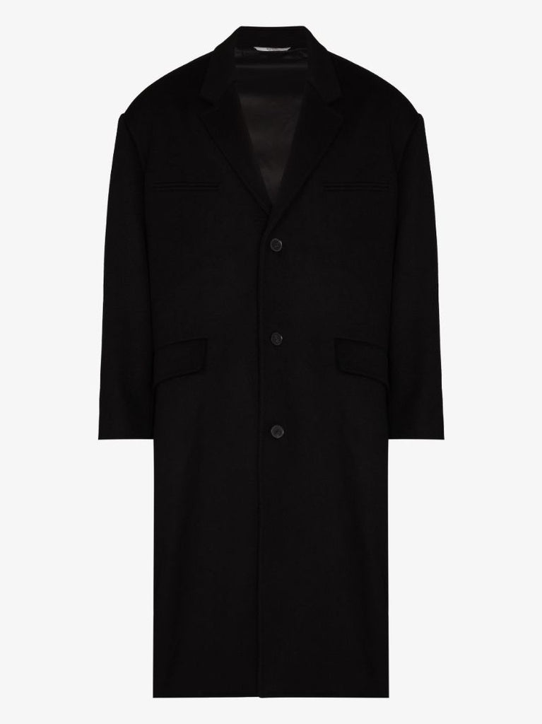 Single-breasted Oversized Coat