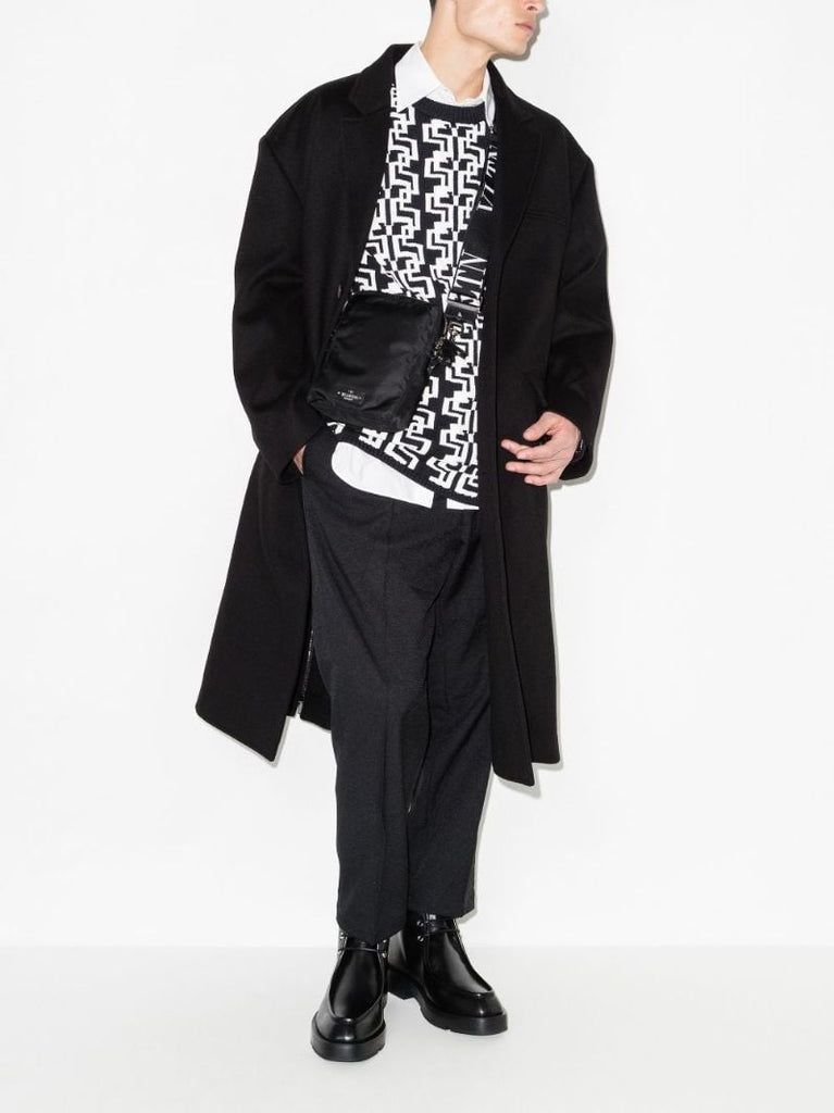 Single-breasted Oversized Coat