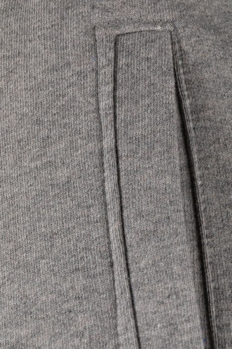 Grey Embroidered-logo Track Pants