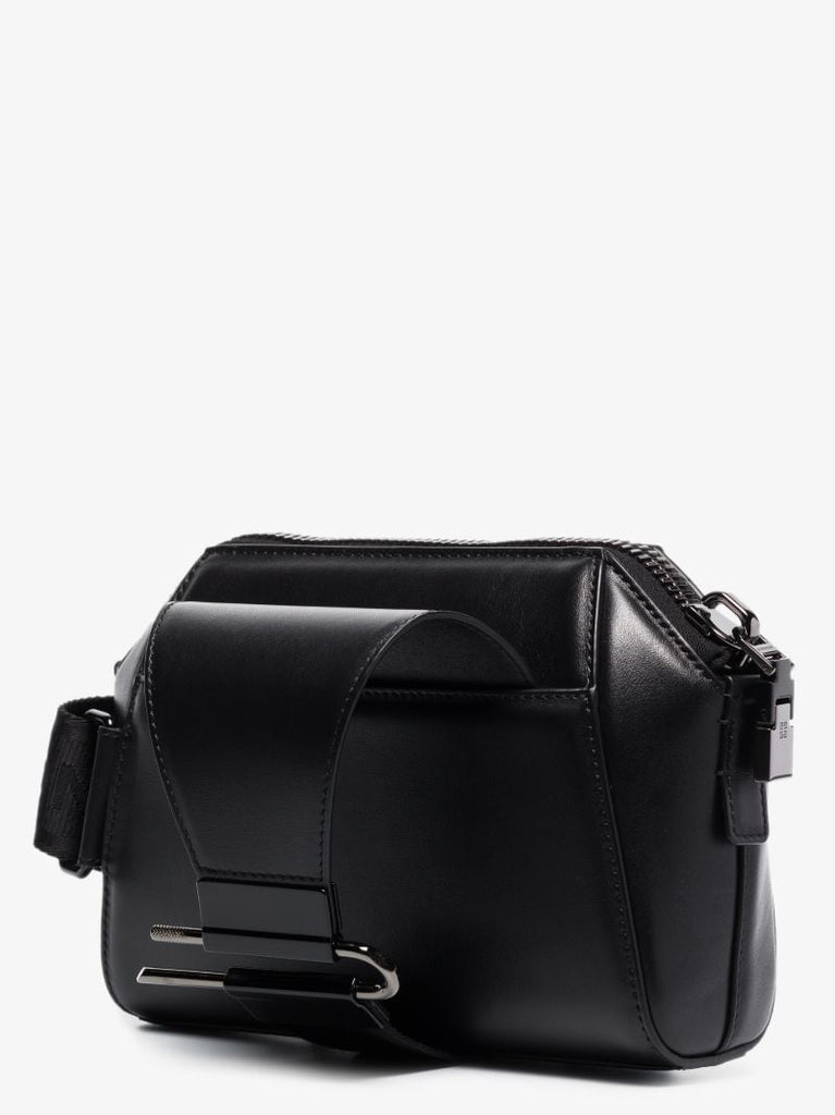 Black Antigona Leather Cross Body Bag