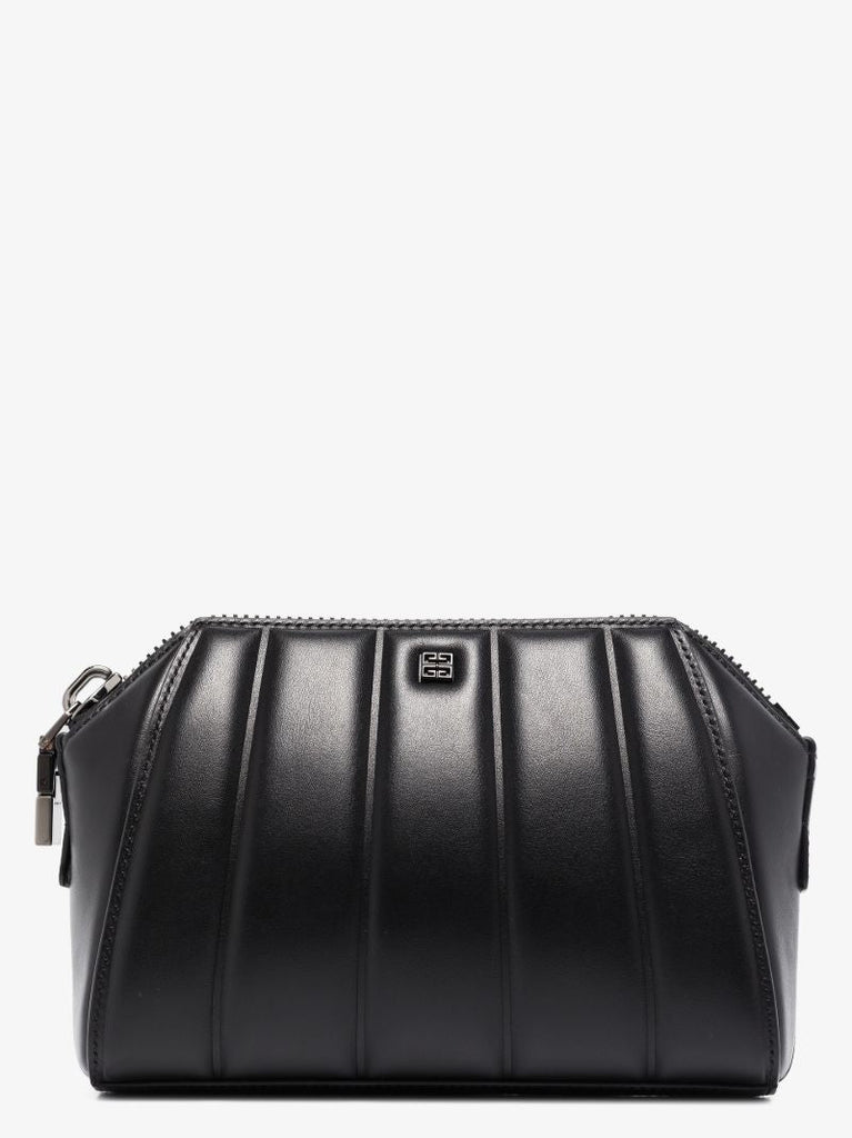 Black Antigona Leather Cross Body Bag