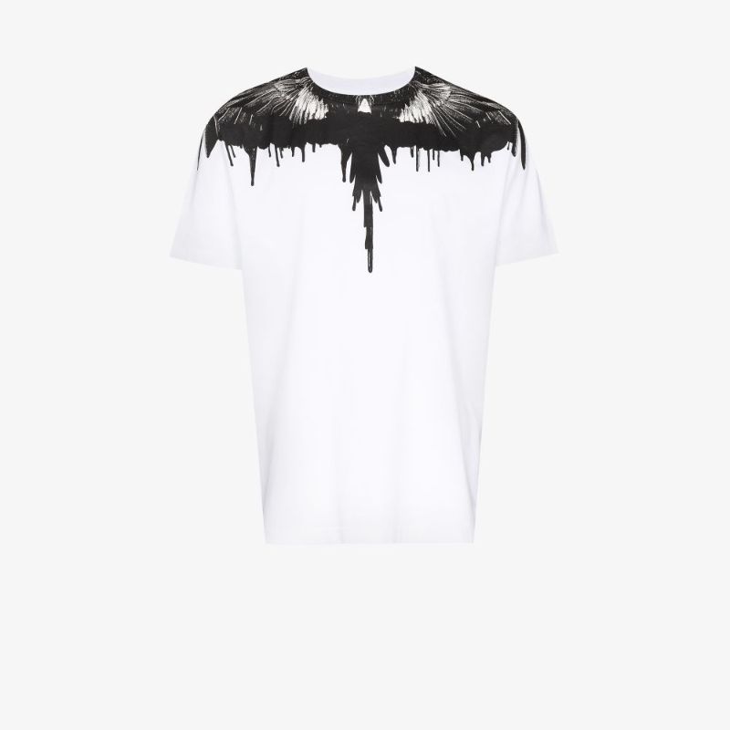 Tar Wings Print Cotton T-shirt