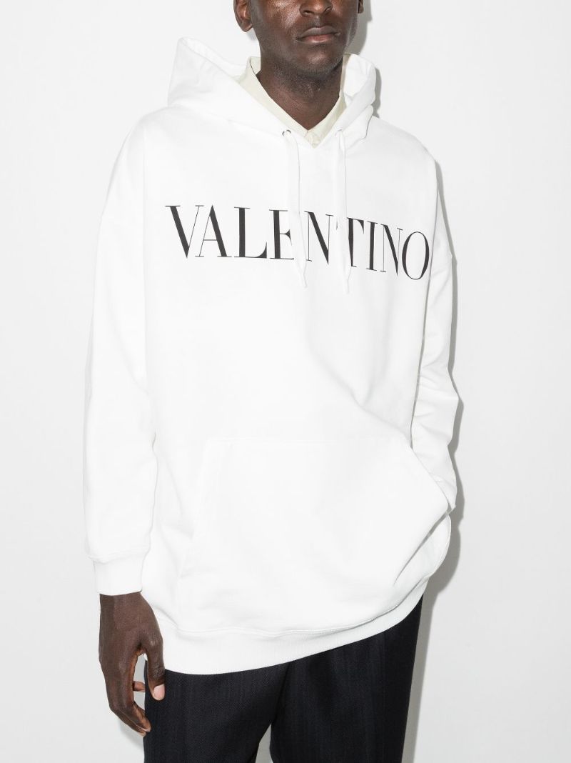 Logo Cotton Hoodie