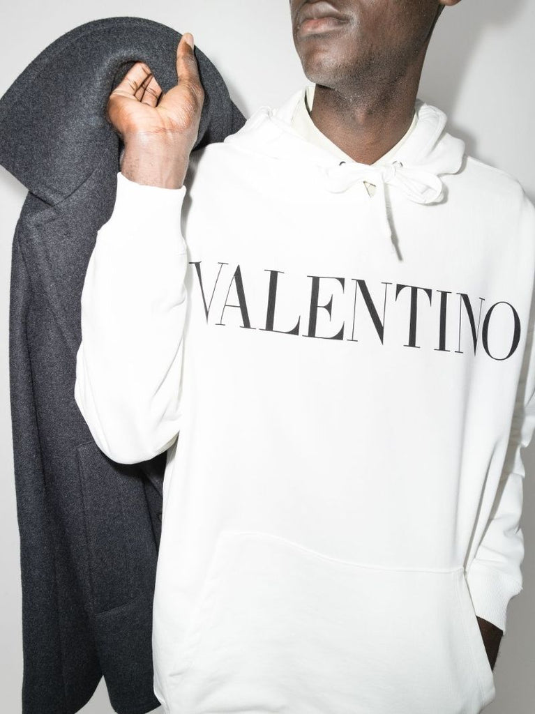 Logo Cotton Hoodie