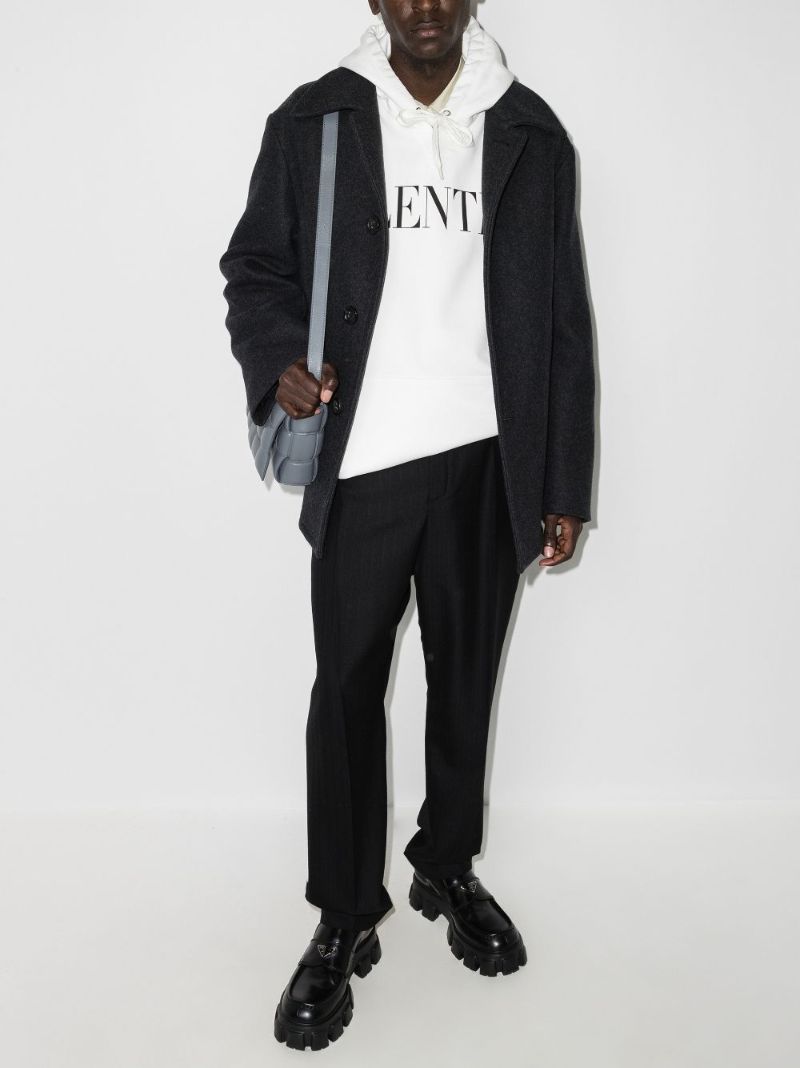 Logo Cotton Hoodie