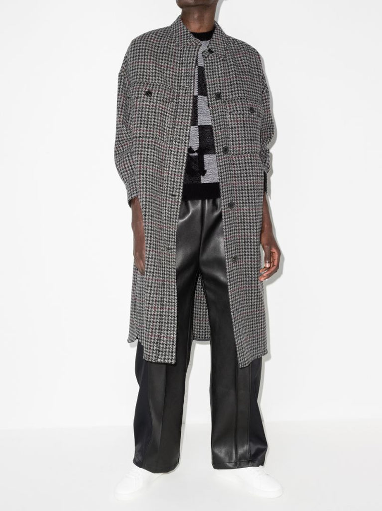 Checked Cashmere Sweater