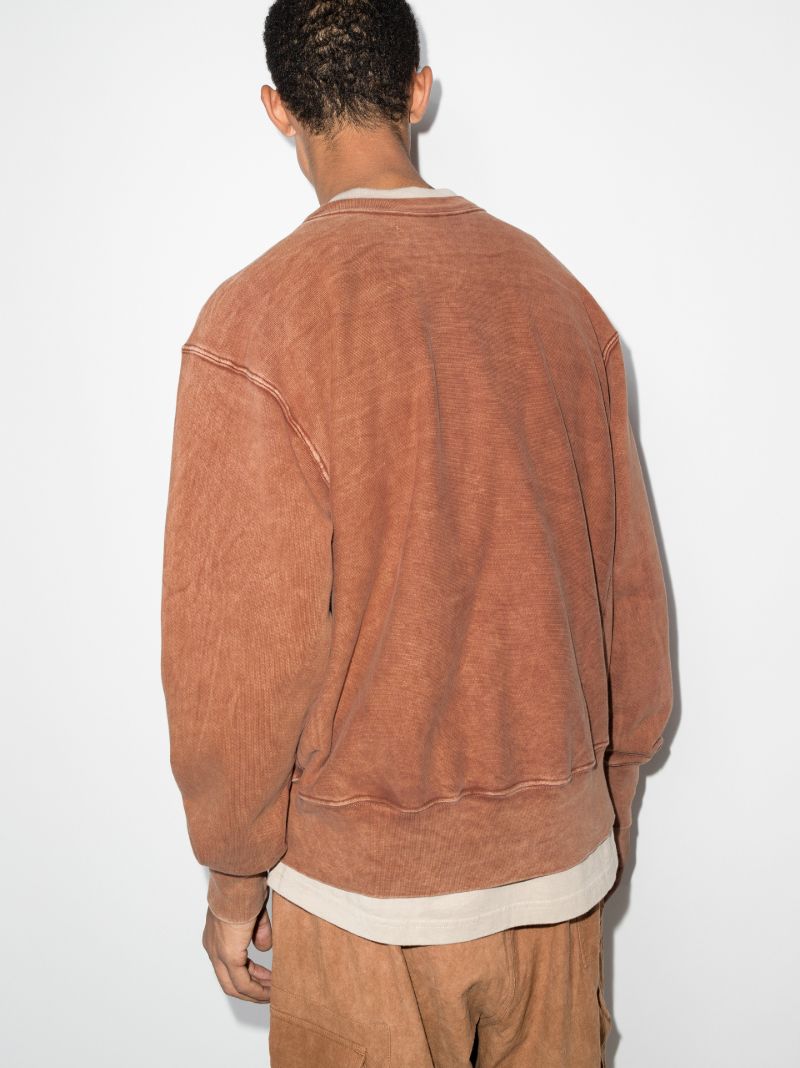 Mineral Wash Cotton Sweatshirt
