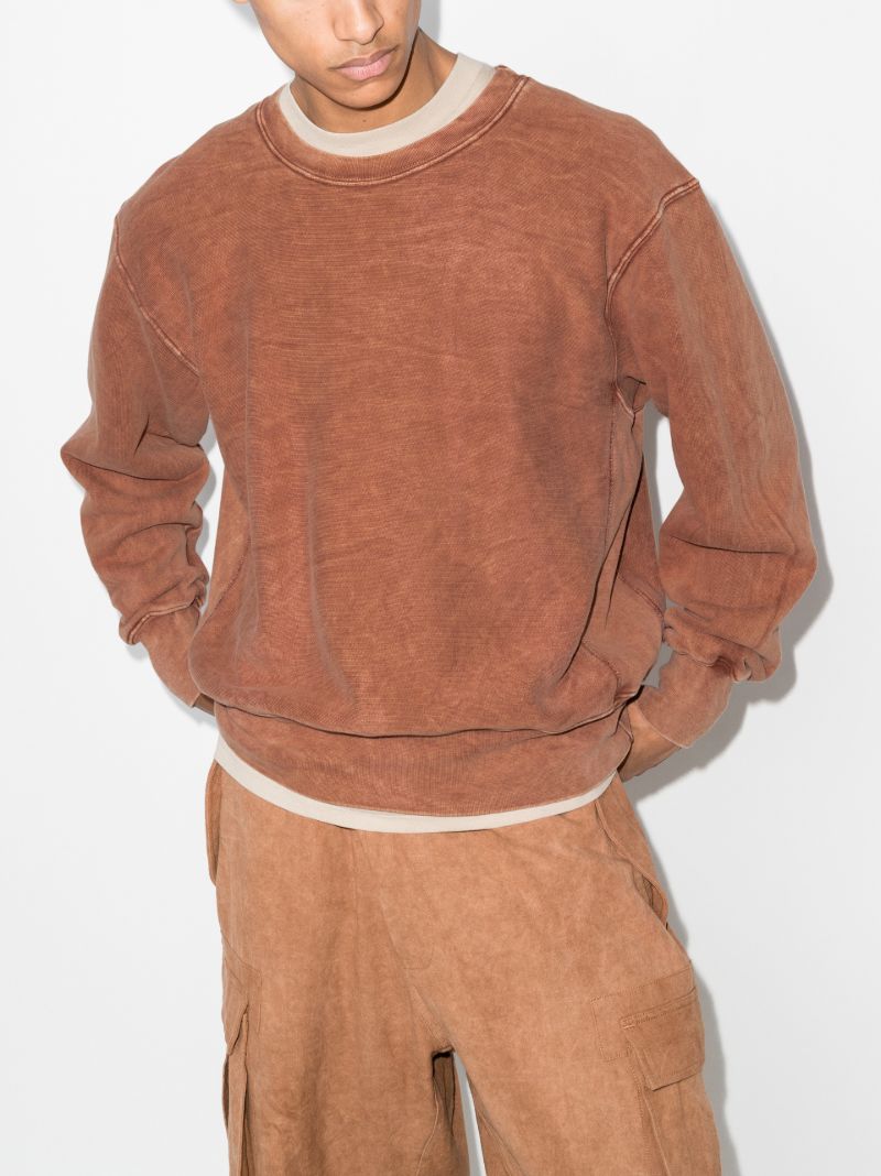 Mineral Wash Cotton Sweatshirt